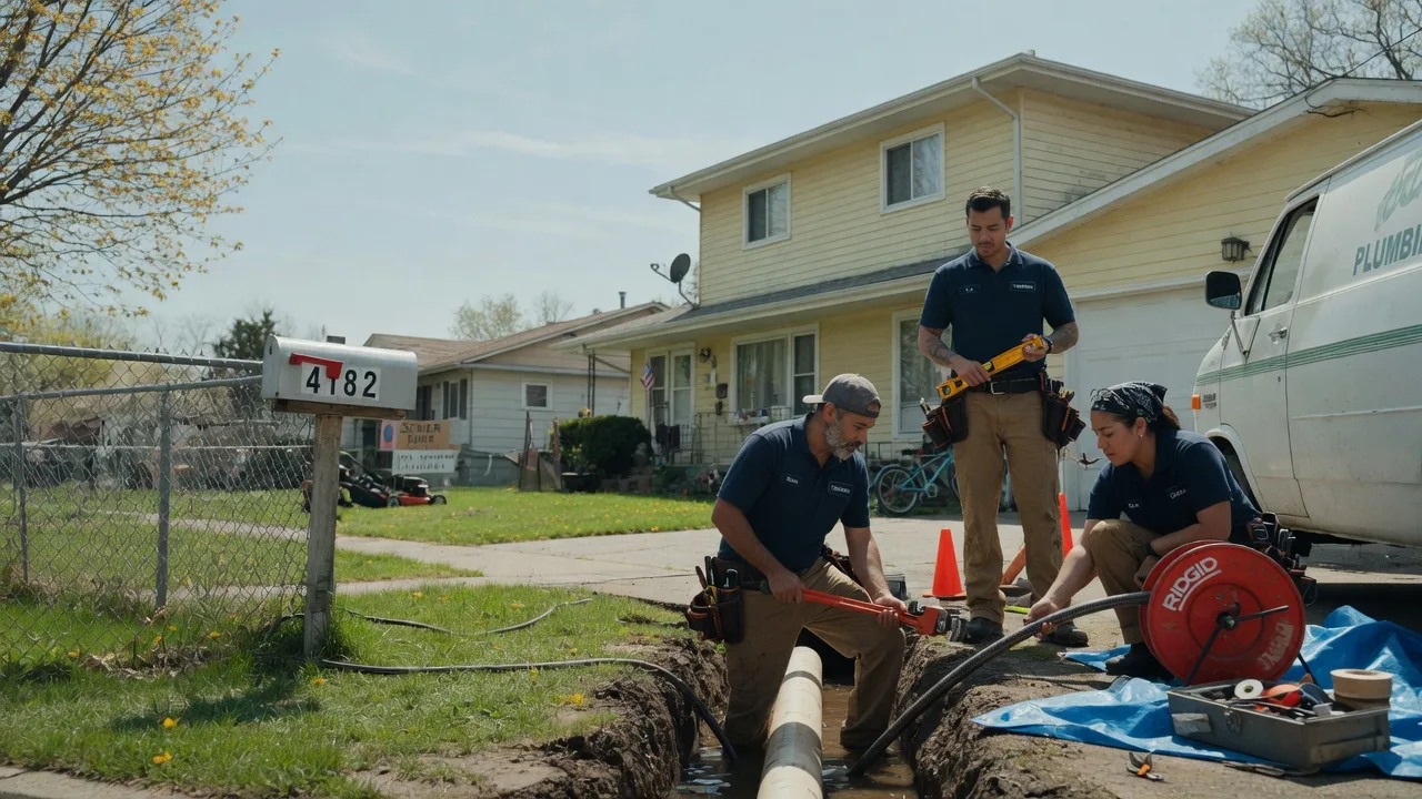 Gas Line Repair in Poplar Grove, IL near me